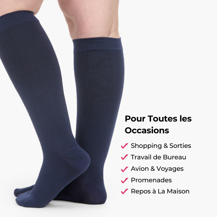 Avlyna® Chaussettes de contention premium