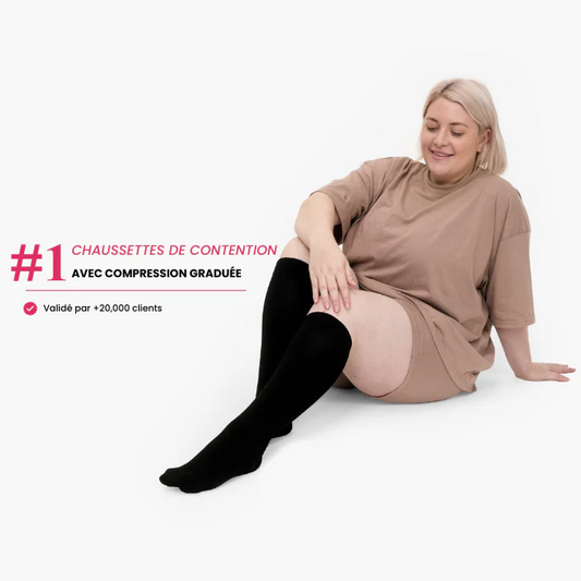 Avlyna® Chaussettes de contention premium